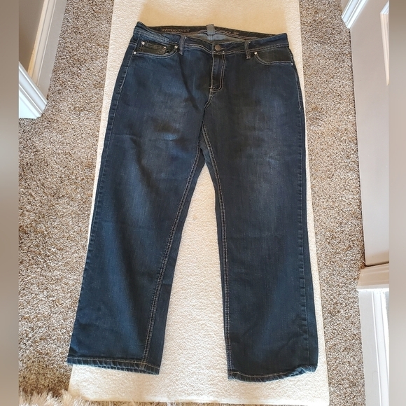 AVENUE DENIM STRAIGHT LEG SZ 18P. - Picture 1 of 6